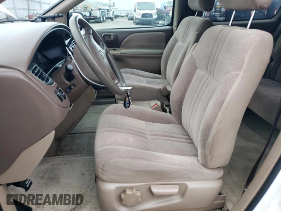 2001 Toyota Sienna CE with VIN 4T3ZF19C01U343011, listed as a Copart auction lot 43470235 with 161,824 mi miles and Salvage Title. Bid and sale history available at carsss.com. Image 7.