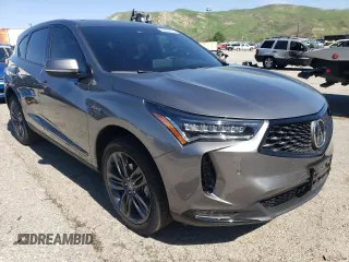 2024 Acura RDX w/A-Spec Package with VIN 5J8TC2H6XRL018981, listed as a Copart auction lot 49927015 with 10,588 mi miles and Salvage title. Bid and sale history available at DreamBid. Image 4.