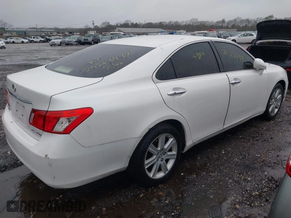 2008 Lexus ES with VIN JTHBJ46G982179140, listed as a IAAI auction lot 41959338 with Not Provided miles. Bid and sale history available at carsss.com. Image 4.