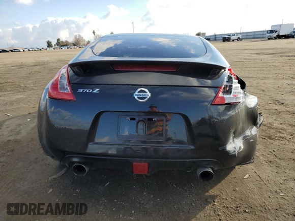 2013 Nissan 370Z with VIN JN1AZ4EH8DM382277, listed as a Copart auction lot 39709824 with 118,925 mi miles and Salvage Title. Bid and sale history available at carsss.com. Image 6.