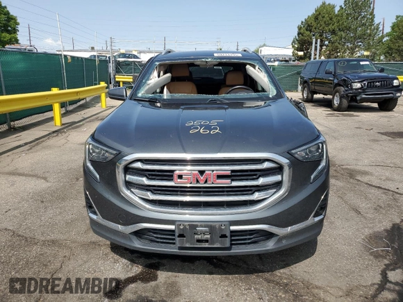 2020 GMC Terrain SLT z VIN 3GKALVEV1LL125257, wystawiony jako Copart lot #59213155 z przebiegiem 79 243 mil mil oraz Szkoda całkowita • Salvage title. Historia ofert i sprzedaży dostępna na DreamBid. Obrazek 5.