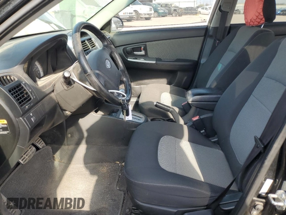 2008 Kia Spectra with VIN KNAFE161485015792, listed as a Copart auction lot 50378905 with 162,100 mi miles and Salvage Title. Bid and sale history available at carsss.com. Image 7.