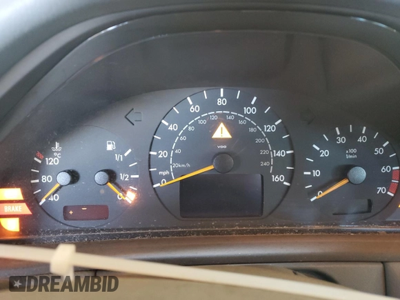 2002 Mercedes-Benz E-Class with VIN WDBJF65J22B493337, listed as a Copart auction lot 49854545 with 0 mi miles and Clean Title. Bid and sale history available at carsss.com. Image 9.