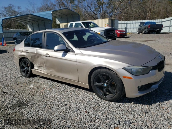 2013 BMW 3 Series 328i with VIN WBA3C1C53DK104572, listed as a Copart auction lot 43757045 with 144,207 mi miles and Salvage Title. Bid and sale history available at carsss.com. Image 4.
