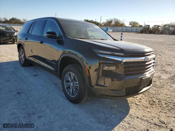 2024 Chevrolet Traverse FWD LS with VIN 1GNEREKSXRJ243210, listed as a Copart auction lot 84245264 with 8,638 mi miles and Salvage Title. Bid and sale history available at carsss.com. Image 4.