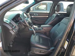 2018 Ford Explorer Sport with VIN 1FM5K8GT3JGB57766, listed as a Copart auction lot 55420595 with 117,350 mi miles and Salvage title. Bid and sale history available at DreamBid. Image 7.