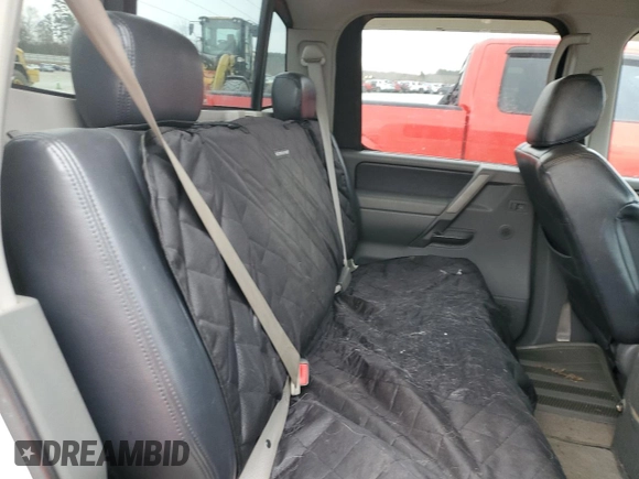 2005 Nissan Titan SE with VIN 1N6BA07B75N578164, listed as a Copart auction lot 41829305 with 200,105 mi miles and Salvage Title. Bid and sale history available at DreamBid. Image 10.