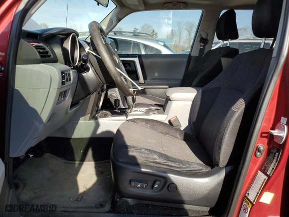 2012 Toyota 4Runner SR5 with VIN JTEBU5JR2C5106430, listed as a Copart auction lot 49665665 with 257,692 mi miles and Salvage Title. Bid and sale history available at carsss.com. Image 7.