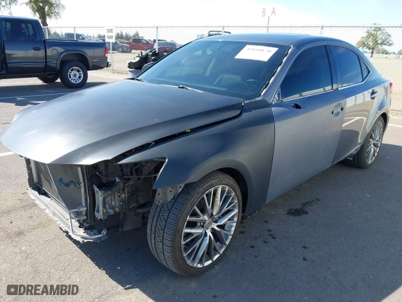 2015 Lexus IS 250 with VIN JTHBF1D29F5044551, listed as a IAAI auction lot 41858170 with 100103 miles. Bid and sale history available at carsss.com. Image 18.
