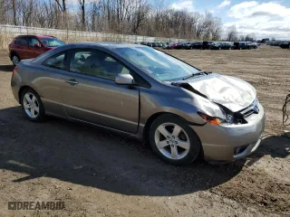 2007 Honda Civic Cpe EX with VIN 2HGFG12807H577522, listed as a Copart auction lot 52950665 with 237,689 mi miles and Clean Title. Bid and sale history available at carsss.com. Image 4.