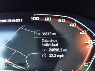 2022 BMW 3 Series M340i with VIN 3MW5U7J01N8C65375, listed as a IAAI auction lot 41688228 with 36,513 mi miles. Bid and sale history available at carsss.com. Image 15.