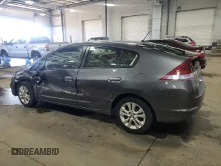 2013 Honda Insight EX with VIN JHMZE2H77DS001810, listed as a Copart auction lot 43332675 with 97,508 mi miles and Salvage title. Bid and sale history available at DreamBid. Image 2.