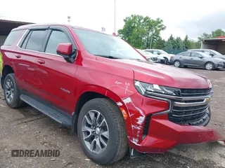 2024 Chevrolet Tahoe LT z VIN 1GNSKNKD7RR171067, wystawiony jako IAAI lot #42326540 z przebiegiem 9 mil mil oraz . Historia ofert i sprzedaży dostępna na DreamBid. Obrazek 1.