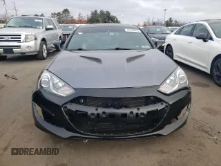 2013 Hyundai Genesis Coupe Track z VIN KMHHU6KJ4DU093082, wystawiony jako Copart lot #87530875 z przebiegiem 155 808 mil mil oraz Nie do naprawy • Non repairable. Historia ofert i sprzedaży dostępna na DreamBid. Obrazek 5.