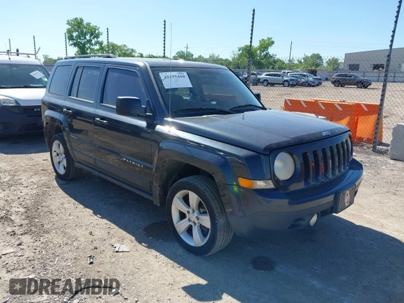 2014 Jeep Patriot Latitude with VIN 1C4NJPFB5ED624378, listed as a IAAI auction lot 42195410 with 234,059 mi miles and . Bid and sale history available at carsss.com. Image 1.