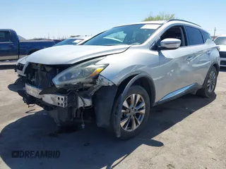 2018 Nissan Murano S z VIN 5N1AZ2MG1JN125506, wystawiony jako IAAI lot #42262217 z przebiegiem Nie podano mil oraz . Historia ofert i sprzedaży dostępna na DreamBid. Obrazek 18.