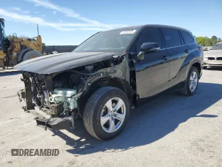 2022 Toyota Highlander LE z VIN 5TDZZRAH2NS097230, wystawiony jako Copart lot #49583935 z przebiegiem 71 043 mil mil oraz Szkoda całkowita • Salvage title. Historia ofert i sprzedaży dostępna na DreamBid. Obrazek 1.