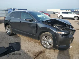 2023 Mazda CX-30 S Preferred with VIN 3MVDMBCM3PM535071, listed as a Copart auction lot 63149925 with 15,282 mi miles and Salvage title. Bid and sale history available at DreamBid. Image 4.