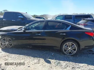 2017 Infiniti Q50 3.0t Premium with VIN JN1EV7AP7HM735786, listed as a IAAI auction lot 41696859 with 75,548 mi miles. Bid and sale history available at carsss.com. Image 13.