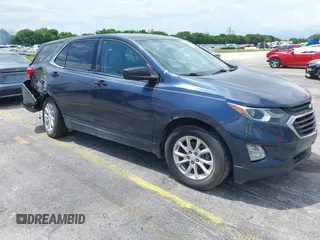 2018 Chevrolet Equinox LT z VIN 3GNAXJEV4JS543119, wystawiony jako IAAI lot #39774801 z przebiegiem 84 747 mil mil oraz . Historia ofert i sprzedaży dostępna na DreamBid. Obrazek 1.