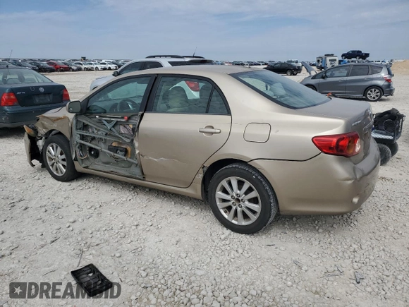 2009 Toyota Corolla with VIN 1NXBU40EX9Z055153, listed as a Copart auction lot 47893225 with 305,422 mi miles and Salvage Title. Bid and sale history available at carsss.com. Image 2.
