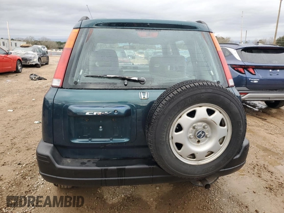 1998 Honda CR-V LX with VIN JHLRD1842WC078363, listed as a Copart auction lot 43361225 with 198,718 mi miles and Salvage Title. Bid and sale history available at carsss.com. Image 6.