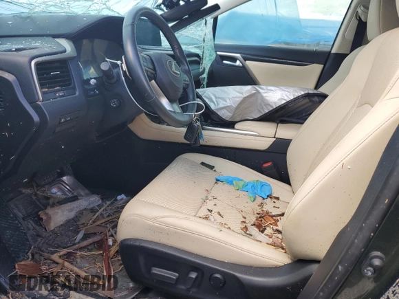 2021 Lexus RX 350 with VIN 2T2AZMAA2MC210874, listed as a Copart auction lot 76961874 with Not provided miles and Non repairable. Bid and sale history available at DreamBid. Image 7.