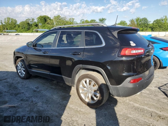 2017 Jeep Cherokee Limited с VIN 1C4PJLDB1HW640753, выставлен на аукционе Copart как лот 54662065 с пробегом 63 644 миль миль и Списание • Salvage title. История ставок и продаж доступна на DreamBid. Изображение 2.