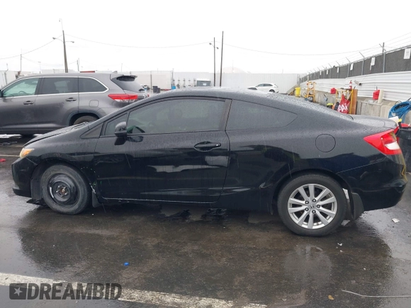 2012 Honda Civic Cpe EX-L with VIN 2HGFG3B02CH508296, listed as a IAAI auction lot 41739919 with 147,677 mi miles. Bid and sale history available at carsss.com. Image 14.