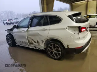 2021 BMW X1 xDrive28i with VIN WBXJG9C00M5U34852, listed as a Copart auction lot 47538875 with 21,546 mi miles and Salvage Title. Bid and sale history available at carsss.com. Image 2.