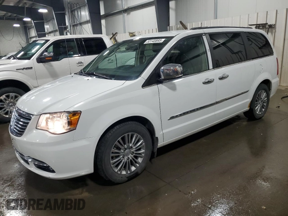 2015 Chrysler Town & Country Touring-L with VIN 2C4RC1CG6FR506525, listed as a Copart auction lot 53140895 with 113,647 mi miles and Salvage Title. Bid and sale history available at carsss.com. Image 1.