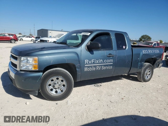 2011 Chevrolet Silverado 1500 Work Truck with VIN 1GCRCPEX0BZ461713, listed as a Copart auction lot 81480594 with 176,135 mi miles and Salvage Title. Bid and sale history available at DreamBid. Image 1.