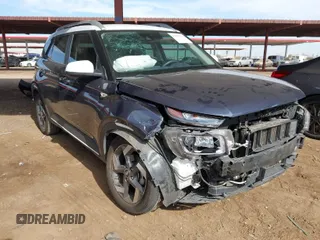 2021 Hyundai Venue SEL with VIN KMHRC8A36MU127402, listed as a IAAI auction lot 41525537 with 88,665 mi miles and . Bid and sale history available at carsss.com. Image 1.