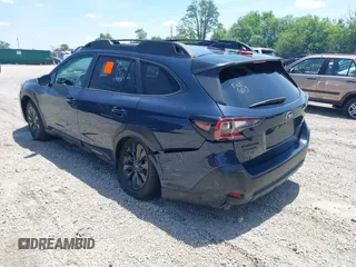 2025 Subaru Outback Onyx with VIN 4S4BTALC0S3245647, listed as a IAAI auction lot 42647564 with 3,472 mi miles and . Bid and sale history available at DreamBid. Image 3.
