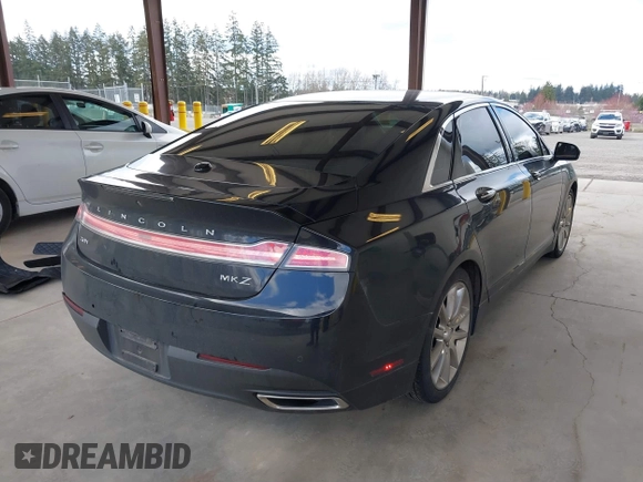2016 Lincoln MKZ Hybrid with VIN 3LN6L2LUXGR628147, listed as a IAAI auction lot 41815863 with 97,961 mi miles. Bid and sale history available at carsss.com. Image 4.
