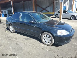2000 Honda Civic Si with VIN 1HGEM115XYL020665, listed as a Copart auction lot 50840815 with 77,224 mi miles and Non Repairable. Bid and sale history available at carsss.com. Image 4.