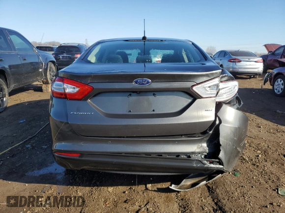 2016 Ford Fusion SE with VIN 1FA6P0H7XG5117661, listed as a Copart auction lot 48882765 with 142,368 mi miles and Salvage Title. Bid and sale history available at carsss.com. Image 6.