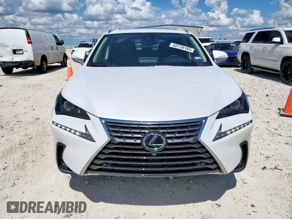 2020 Lexus NX 300 with VIN JTJDARBZXL5001577, listed as a Copart auction lot 60758165 with 39,420 mi miles and Clean title. Bid and sale history available at DreamBid. Image 5.