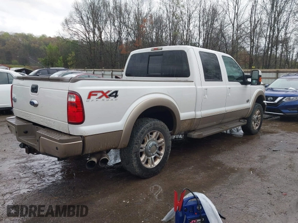 2013 Ford F-250 XL with VIN 1FT7W2BT6DEA95933, listed as a IAAI auction lot 41856698 with 168,236 mi miles and . Bid and sale history available at DreamBid. Image 4.