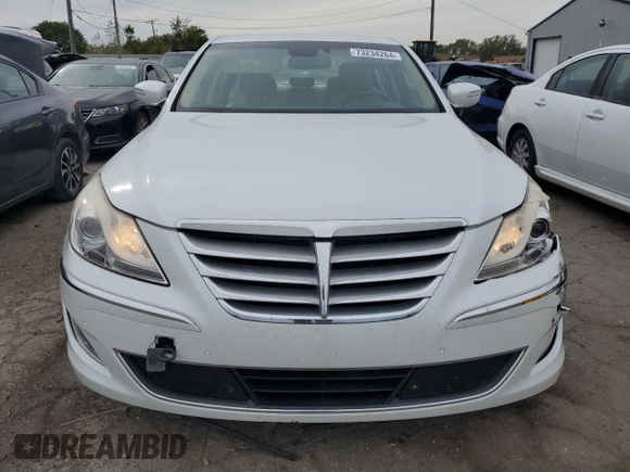 2012 Hyundai Genesis 5.0L R-Spec with VIN KMHGC4DH8CU203448, listed as a Copart auction lot 73234264 with 93,692 mi miles and Salvage Title. Bid and sale history available at carsss.com. Image 5.