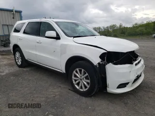 2020 Dodge Durango Pursuit with VIN 1C4RDJFG9LC369772, listed as a Copart auction lot 55564725 with 31,523 mi miles and Salvage title. Bid and sale history available at DreamBid. Image 4.