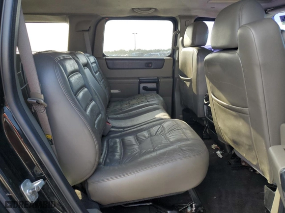 2003 Hummer H2 with VIN 5GRGN23U43H117109, listed as a Copart auction lot 75563474 with 0 mi miles and Non Repairable. Bid and sale history available at carsss.com. Image 11.