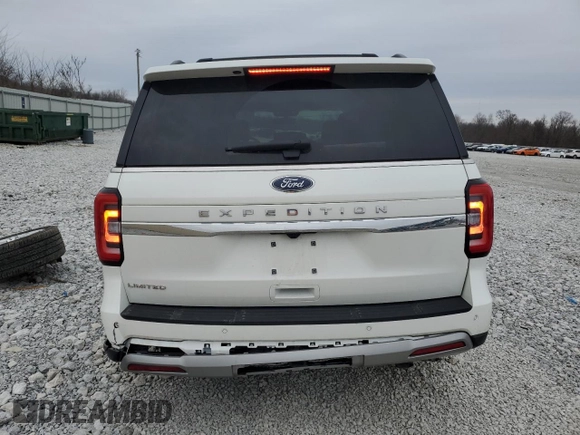 2024 Ford Expedition Limited with VIN 1FMJU2A86REA75225, listed as a Copart auction lot 47472205 with 11,438 mi miles and Salvage Title. Bid and sale history available at carsss.com. Image 6.