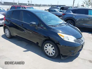 2014 Nissan Note SV with VIN 3N1CE2CP7EL404560, listed as a IAAI auction lot 42482840 with 136,089 mi miles and . Bid and sale history available at DreamBid. Image 1.