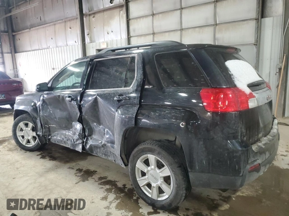 2012 GMC Terrain SLT-1 with VIN 2GKALUEKXC6341838, listed as a Copart auction lot 86839244 with 172,385 mi miles and Salvage Title. Bid and sale history available at carsss.com. Image 2.