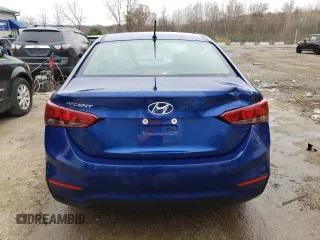 2021 Hyundai Accent SE with VIN 3KPC24A64ME139546, listed as a Copart auction lot 76922743 with 18,962 mi miles. Bid and sale history available at carsss.com. Image 6.