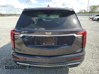 2024 Cadillac XT6 FWD Premium Luxury with VIN 1GYKPCRS5RZ732850, listed as a Copart auction lot 89112655 with 3,518 mi miles and Salvage Title. Bid and sale history available at carsss.com. Image 6.