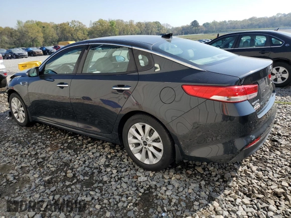 2016 Kia Optima EX with VIN 5XXGU4L30GG088346, listed as a Copart auction lot 47908124 with 107,813 mi miles and Salvage Title. Bid and sale history available at carsss.com. Image 2.