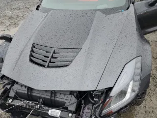 2017 Chevrolet Corvette Z06 3LZ with VIN 1G1YU2D6XH5600159, listed as a Copart auction lot 50364985 with 15,637 mi miles and Salvage Title. Bid and sale history available at carsss.com. Image 12.