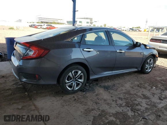 2017 Honda Civic LX z VIN 2HGFC2F56HH550747, wystawiony jako Copart lot #50023645 z przebiegiem 88 356 mil mil oraz Szkoda całkowita • Salvage title. Historia ofert i sprzedaży dostępna na DreamBid. Obrazek 3.